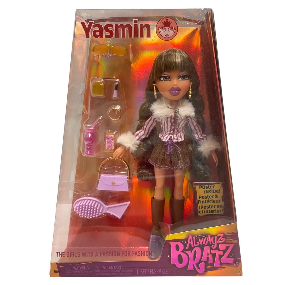 Bratz Alwayz Bratz Yasmin Fashion Doll MGA 505211C3 New in Box